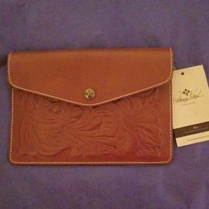 Patricia Nash clutch leather